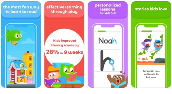 آموزش زبان با Duolingo ABC برای کودکان ورژن 1.21.0 آموزش زبان با Duolingo ABC برای کودکان ورژن 1.21.0