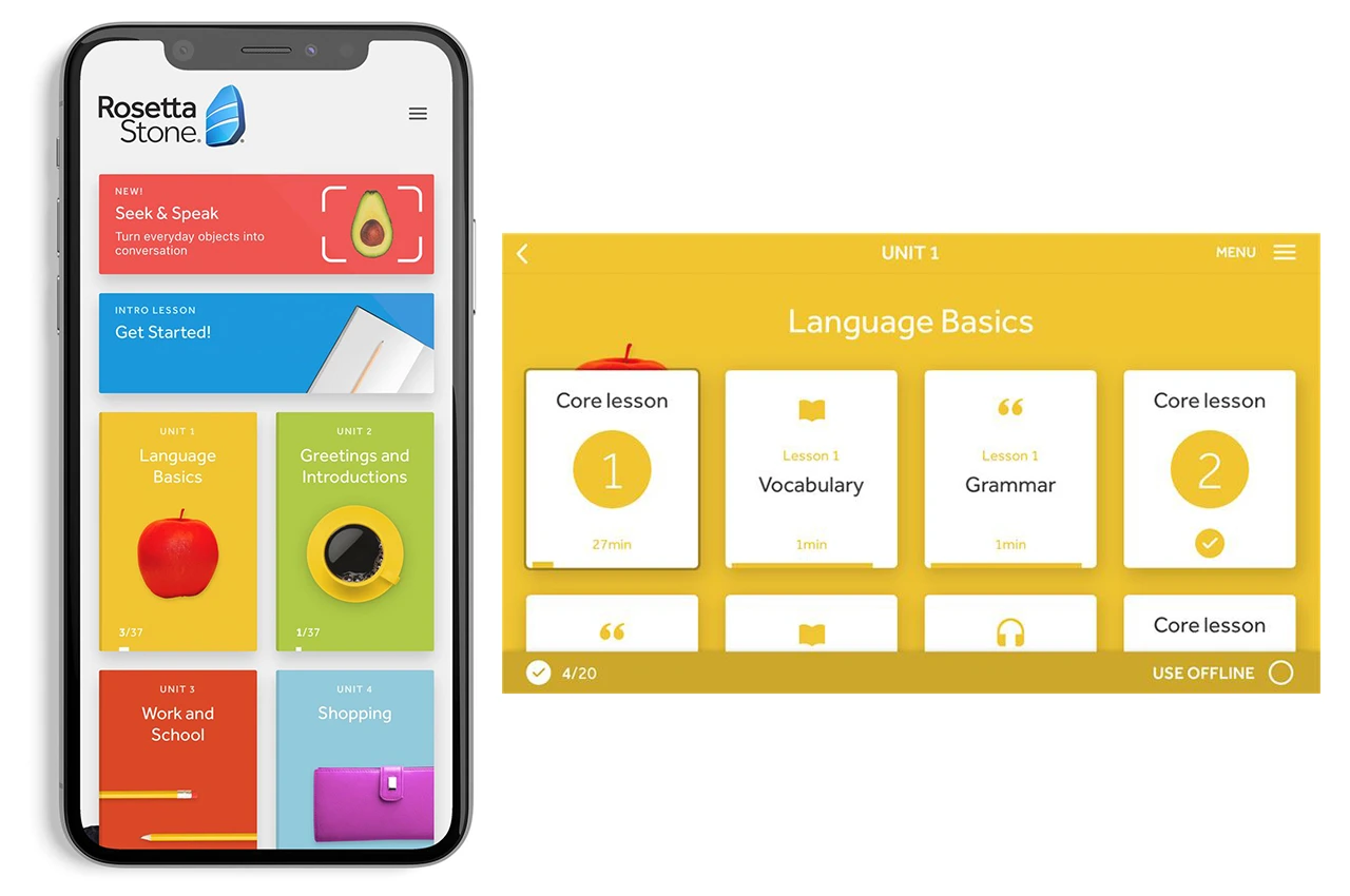 آموزش زبان با Rosetta Stone پرو ورژن 8.24.1